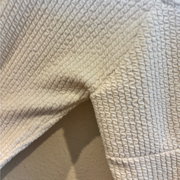 Anthropologie White Textured Blouse - Picture 8 of 11